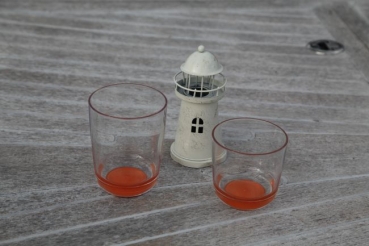 Kunststoffglas Orange